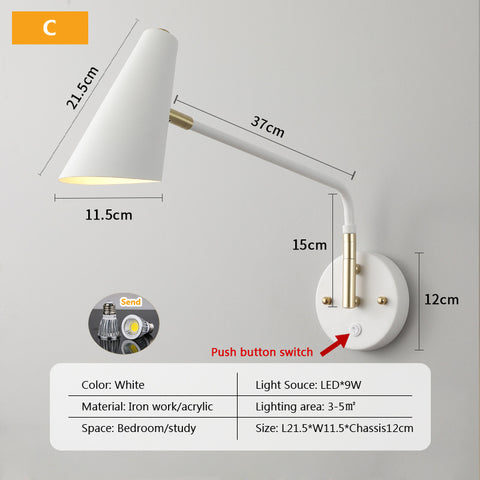LED Study Reading Wall Lamp LED Study Reading Wall Lamp